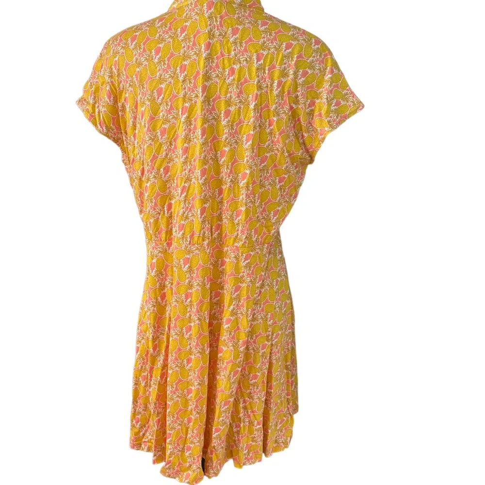 Boden pineapple cluster brioche dress 12P - Picture 4 of 6